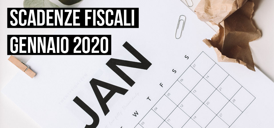 Scadenze fiscali per gennaio 2020 elencate sul blog di Debitoor programma di fatturazione