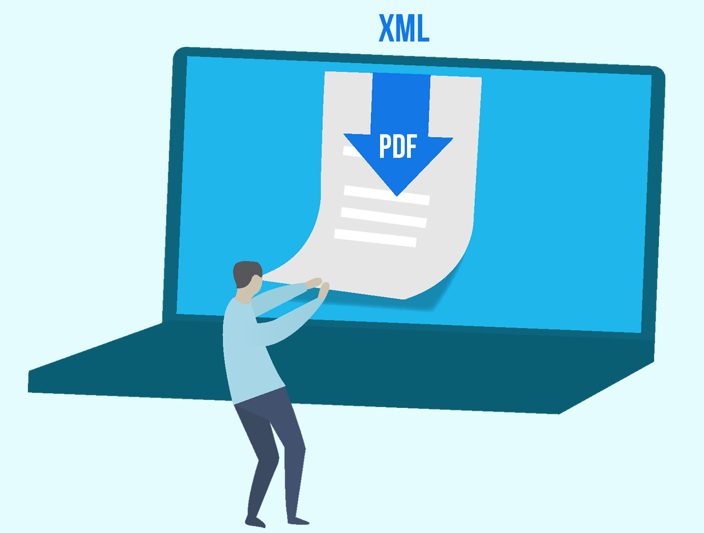 Visualizzare fattura elettronica in XML con l'estensione per Chrome di Debitoor programma per fattura elettronica